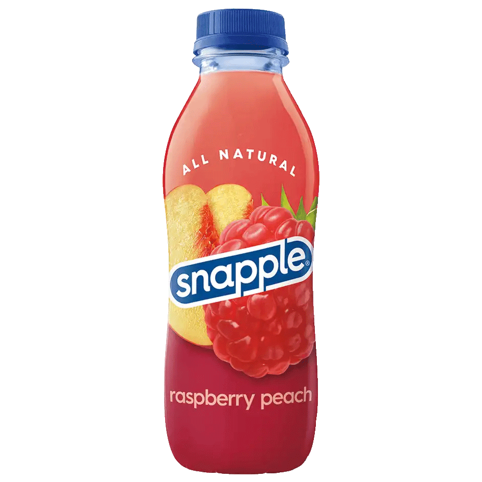 Snapple Framboise Pêche 473ML