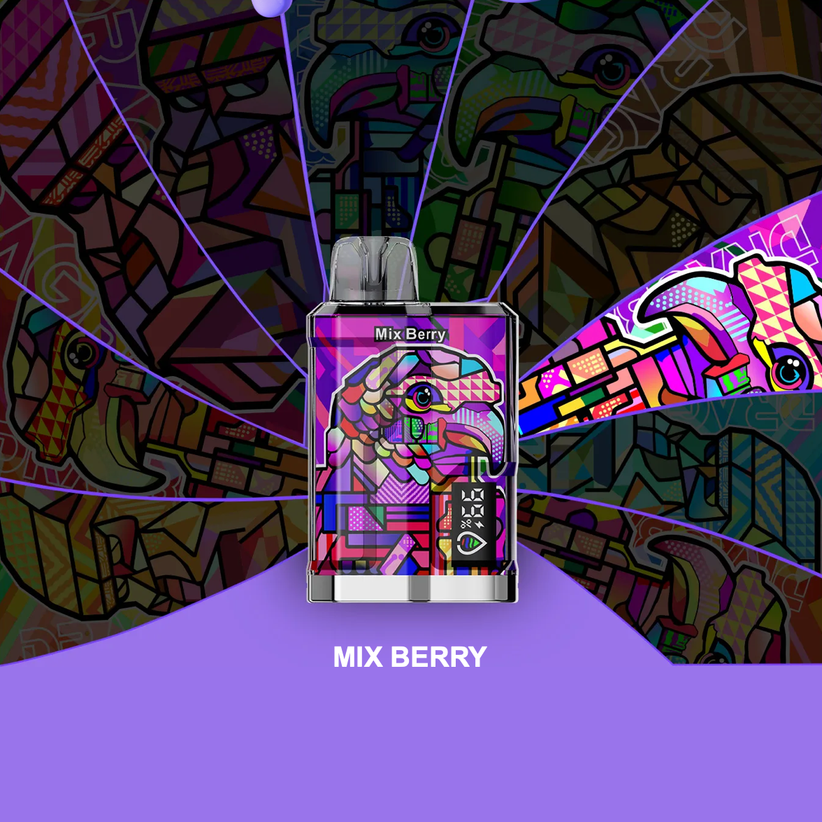 Zovoo Dragbar B12000 – Mix Berry
